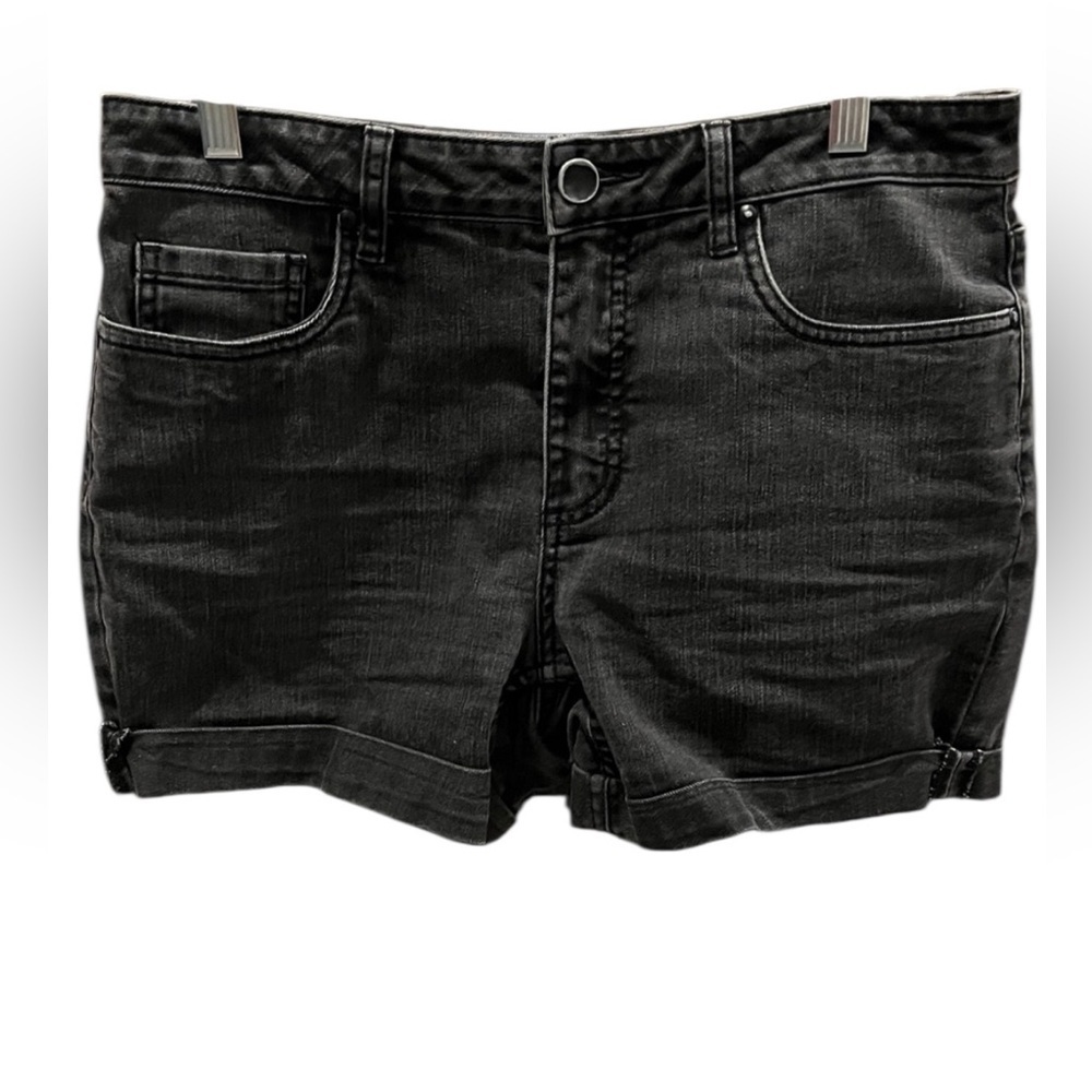 Coldwater Creek Dark Gray Jean Shorts